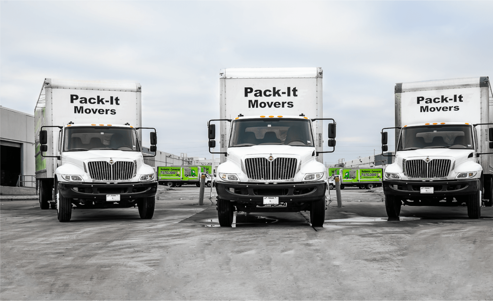 Pack-It Movers truck fleet