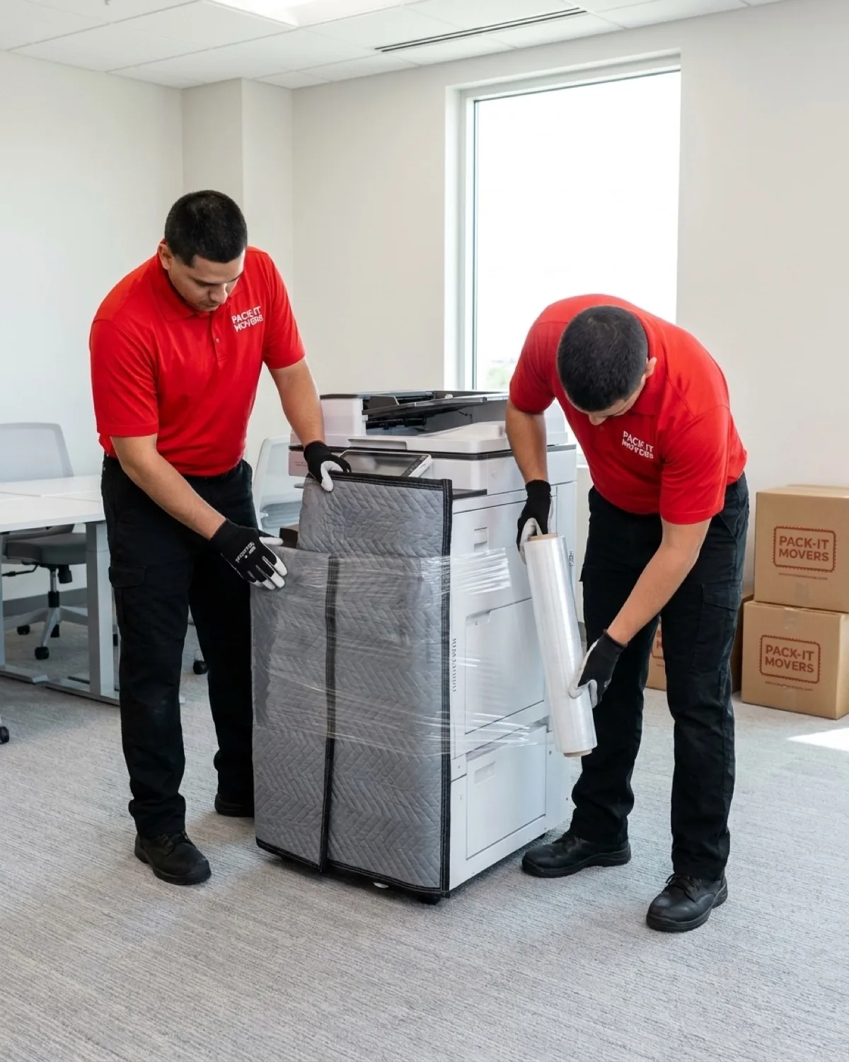 Pack-It Movers trusted commercial moving company Houston